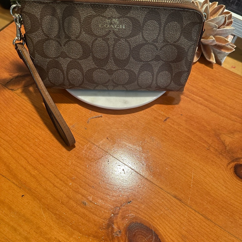 Coach Bags Coach Double Zip Wristlet